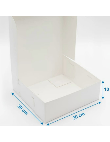 Paquete de 25 Cajas Armables Multiusos Cuadradas.