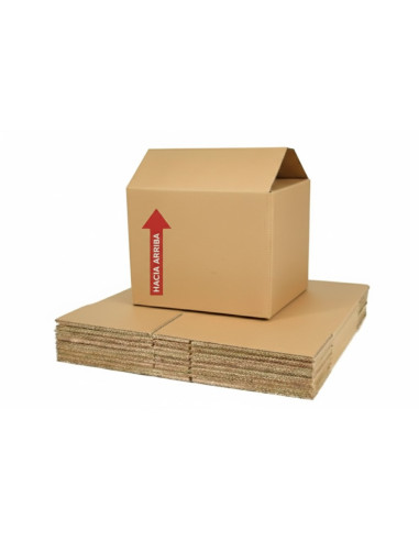 25 Cajas de Cartón Corrugado 46x33x39cm – Formato Multiusos